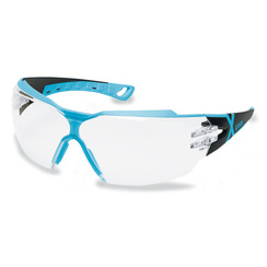 Occhiali di sicurezza pheos cx2, nero azzurro, 9198-256