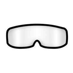 Reserveonderdeel veiligheidsbril reserveglas voor brilmasker 611