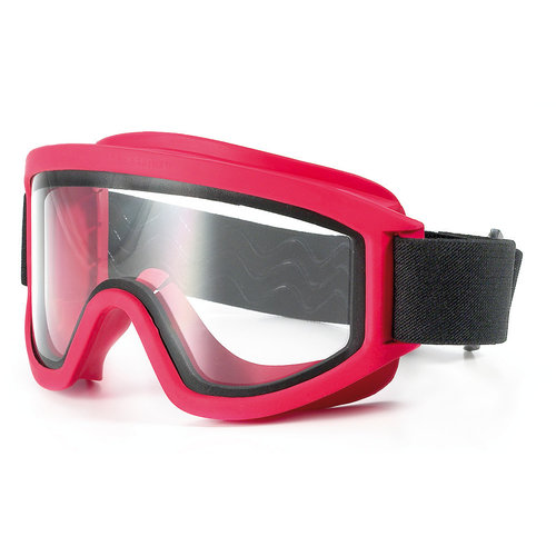 Full-view safety goggles 611 Fire brigade, Gas-tight, with quick-release lock