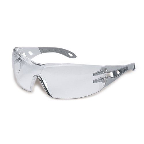 Safety glasses pheos, colourless, light grey green, 9192-215