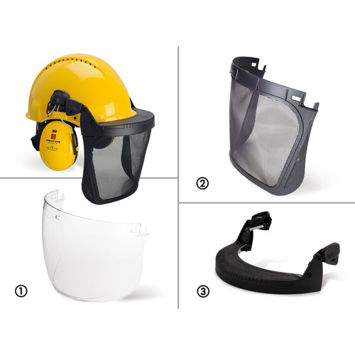 Accessoires protection faciale 3M Porte-visière