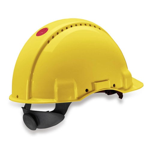 Casco de seguridad Sensor Uvicator, amarillo