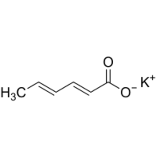 Sorbato di potassio 99+%, puro, foodgrade, E202