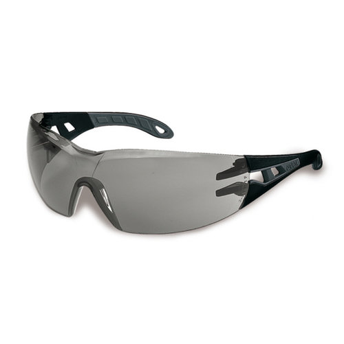 Gafas de seguridad pheos, gris, gris negro, 9192-285