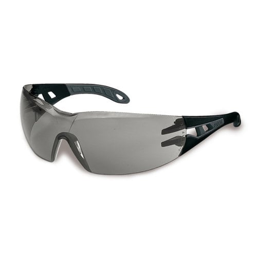 Safety glasses pheos, grey, black grey, 9192-285