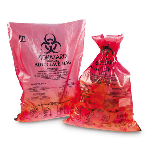 Afvoerzakken  Biohazard