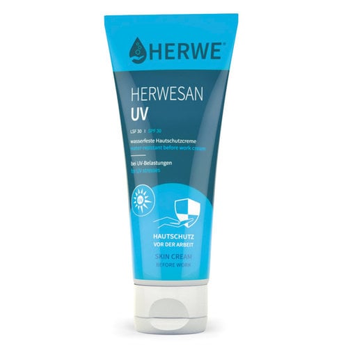 Skin protection HERWESAN UV emulsion