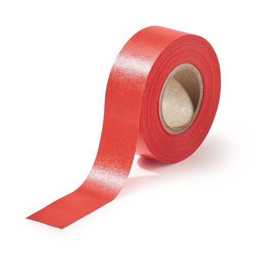 Markeerband Kern- 25,4 mm, breedte 13,0 mm, 13.0 mm x 12.7 m, rood