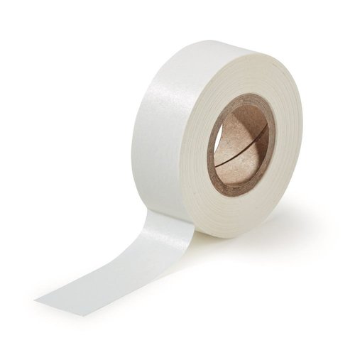 Marking tape Core- 25.4 mm, width 13.0 mm, 13.0 mm x 12.7 m, white