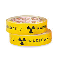 Warning marks Radioactive