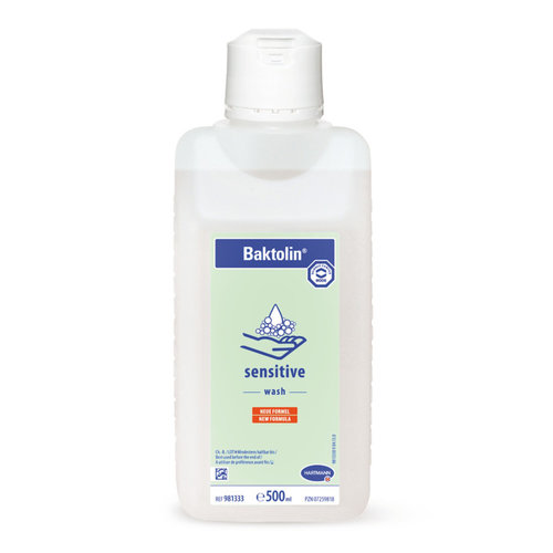 Limpieza de la piel Baktolin® loción de lavado sensible, vial de 1000 ml