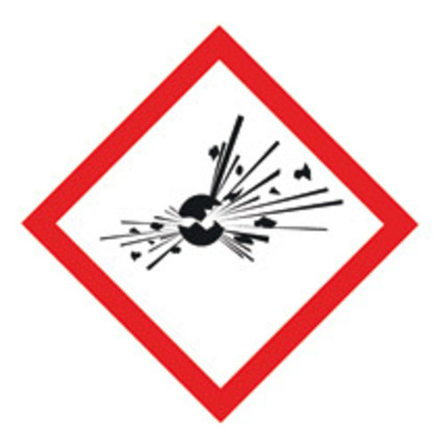 GHS-Gefahrensymbol zum Kombinieren von Icon, Explodierende Bombe