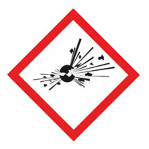 GHS-gevaarpictogram om te combineren Pictogram, Exploderende bom