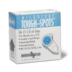 Redondo, azul, 12,7 mm, Gesch. para: barriles de 1,5/2 ml