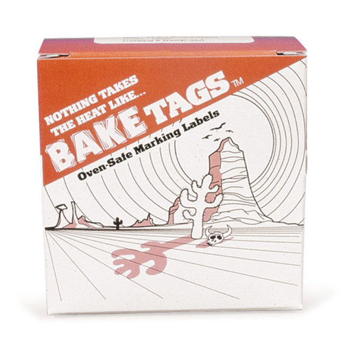 Etiquetas Bake Tags para altas temperaturas