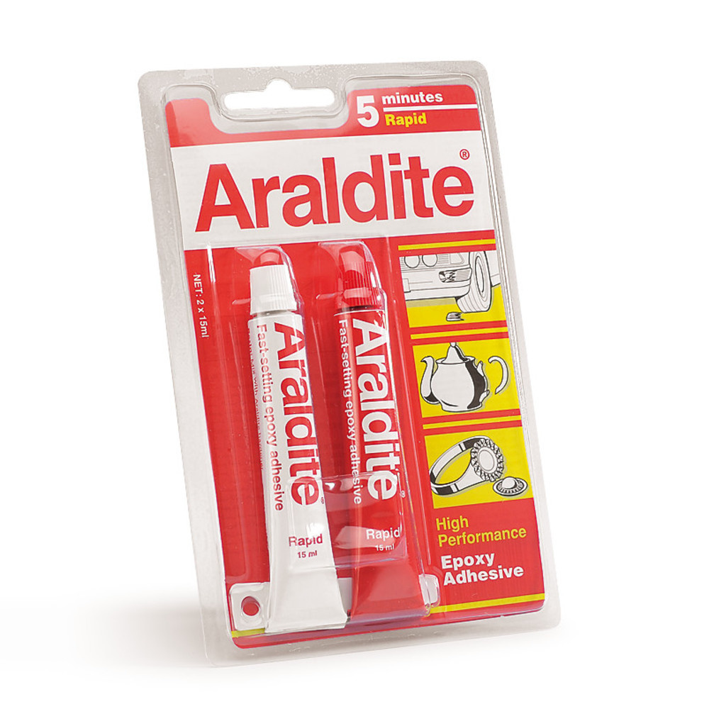 ADHESIVO EPOXI ARALDITE RÁPIDO 90 SEGUNDOS 24 ml - Grupo BdB