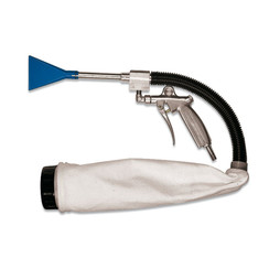 Compressed air suction gun