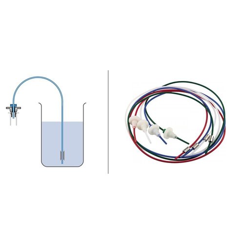 Slang-adapter voor SPE kolommen CHROMABOND®, Para columnas de PP de 1, 3, 6 ml (incluido el tubo, el peso)