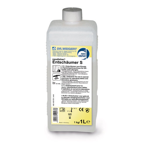 Dishwasher cleaner neodisher® cleaning additive defoamer S, 10 l