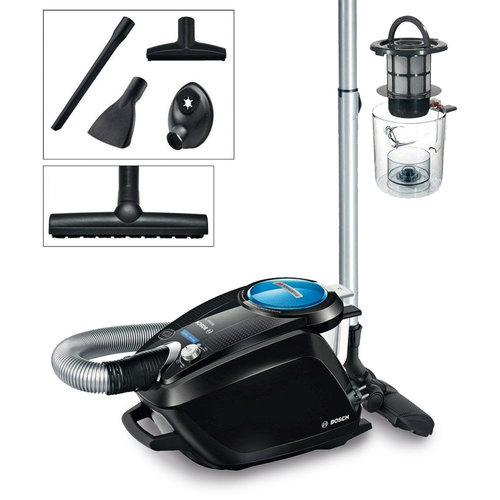 Floor vacuum cleaner without bag