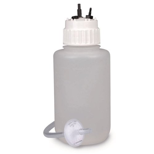 Accessories 4 l PP collection bottle for BVC, with hose connections