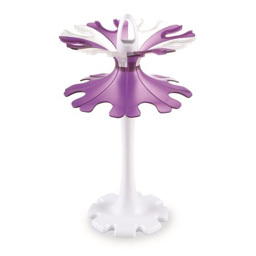Pipette carousel, violet/colourless
