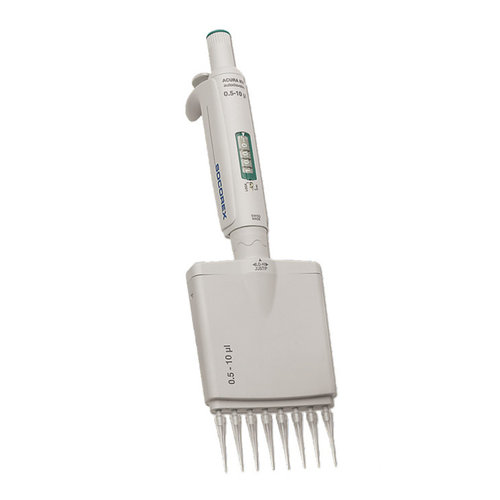 Meerkanaals microliterpipet  Acura® manual 8-kanaals, 40 tot 350 µl