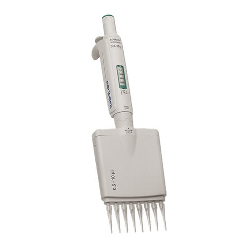 Mehrkanal-Mikroliterpipet Acura® manuell 8-Kanal, 5 bis 50 μl