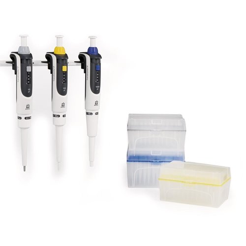 Set di pipette microlitri a canale singolo Transferpette® S Starter-Kit Macro