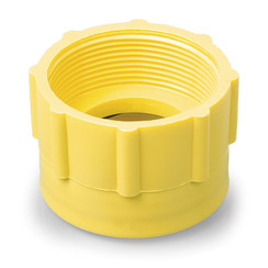 Accessoires Adaptateur de filetage PP pour pompes à tambour PP / PTFE / AccuOne / EngergyOne, Gesch. pour: acier à filetage fin de 2 » (extérieur) et DIN 61 (filetage extérieur)