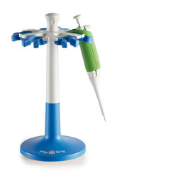 Carrusel de pipetas Flip & Grip, azul