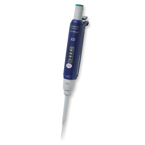 Eenkanaals microliterpipet  Acura® manual XS 826, 0.5 tot 10 µl