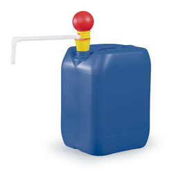 Pompa serbatoio OTAL® PVDF Ad azionamento manuale