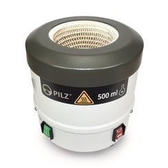 Manto calefactor Pilz® serie LP2-Protect Modelo LP2 - interruptor de zona de calentamiento, 500 ml, 200 W