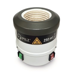 Manto calefactor Pilz® serie LP2-Protect Modelo LP2 - interruptor de zona de calentamiento, 250 ml, 150 W