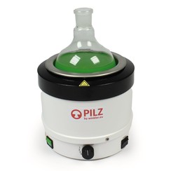 Verwarmingsmantel  Pilz® WHLG-Klassiek-serie Model WHLSG2/ER2 - verwarmingsschaal van metaal en vermogensinstelling, 500 ml, 200 W