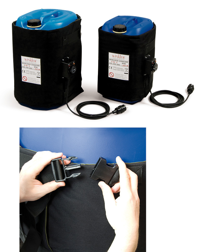 Electric drum heater WODL series, 1700 mm, 220 W, WODL120 Electr