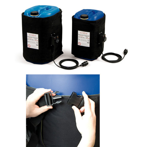 Elektrische vatverwarmer WODL-serie, 1350 mm, 200 W, WODL-60