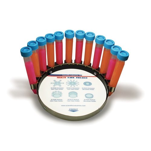 Accessoires pour la série Vortex Genie Support pour tubes centrifugu/récipients de réaction, Support pour 12 tubes centrifuges 15 ml (17 x L 120 mm)
