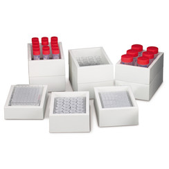 Accessories Exchange block for PCR® plates, Gesch. front: PCR® plate 96, V-profile