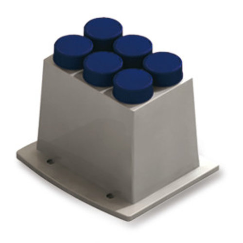 Accessori Blocco di scambio per tubi centrifughi, Gesch. per: 6 provette centrifughe 50 ml tipo Falcon® (max. 750 min-1)