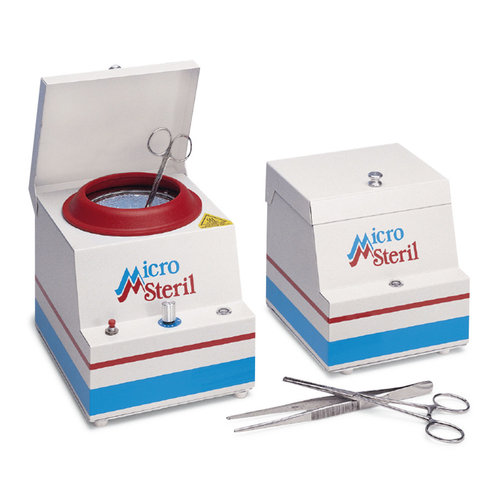 Hot air sterilizers large version, 100 W, with timer (30 s)