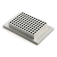 Accesorios Bloque de intercambio para placas PCR de 96 pocillos y placas de microtitulación, Gesch. para: Placa PCR de 96 pocillos (sin/con marco), utilizable para Dual