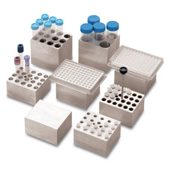 Accessories Exchange block for centrifuge tubes type Falcon®, Gesch. for: 5 centrifuge tubes 50 ml