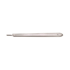 Poignée de scalpel de petite forme, n° 3 L, 208 mm