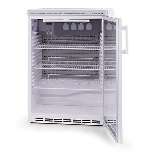 Armario termostato serie TCS con puerta de cristal, cristal aislado 2-voudig con marco ABS, 140 l, TC 140 G