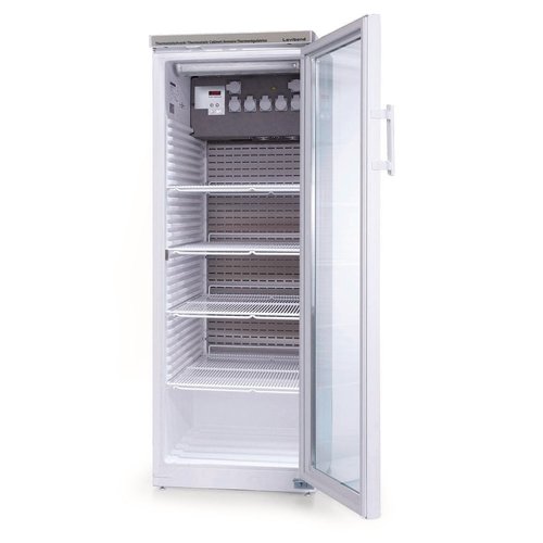 Thermostat cabinet TCS series with glass door, 2‐manifold insulated glass with ABS frame, 255 l, TC 256 G