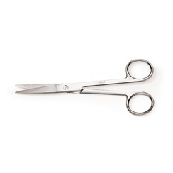 Scissors Steel polished, Sharp/sharp, 130 mm, 37 mm