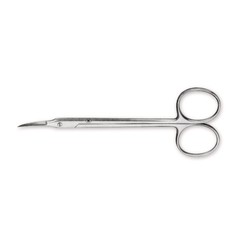 Micro scissors with tower point bent