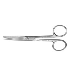 Scissors Physiology straight, sharp/blunt, 130 mm
